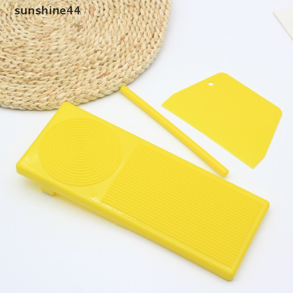 Sunshine 3Pcs / Set Cetakan Pasta / Mie / Spaghetti / Macaroni DIY