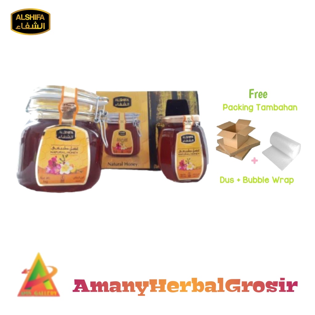 

Al Shifa Madu Natural 1 Kg Free 250 gr Squeeze PROMO AlShifa AsSyifa