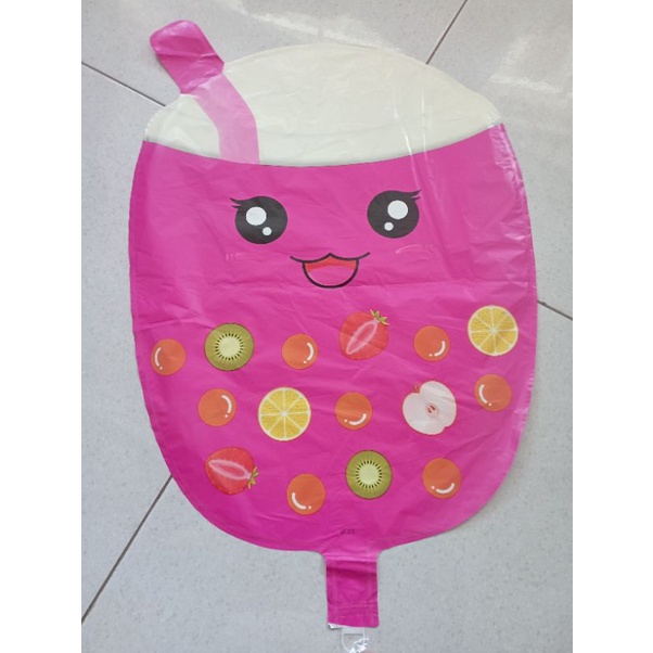 Balon Foil Boba ukuran ±60cm