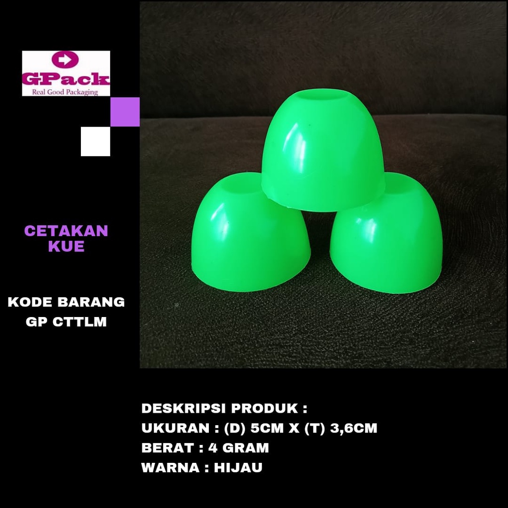 CETAKAN KUE TALAM KECIL / CETAKAN KUE TALAM MANGKOK (GP-CTTL)