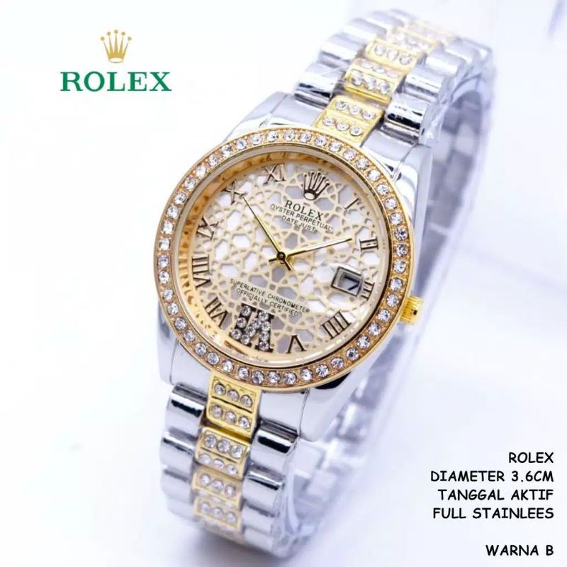 Jam Tangan Wanita Rolex Mewah