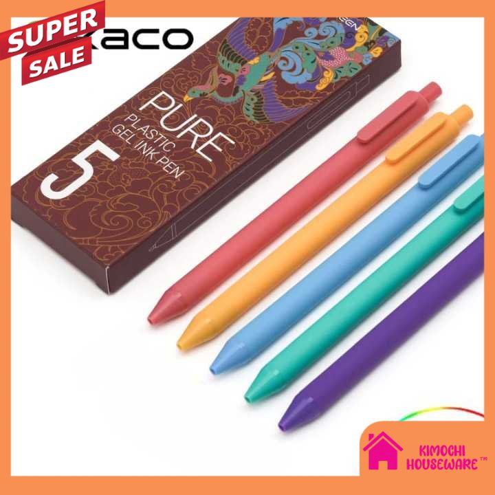 

Pena CLASSIC III Special Edition 0.5mm 5PCS - K1015(Colorful Ink) Premium Quality