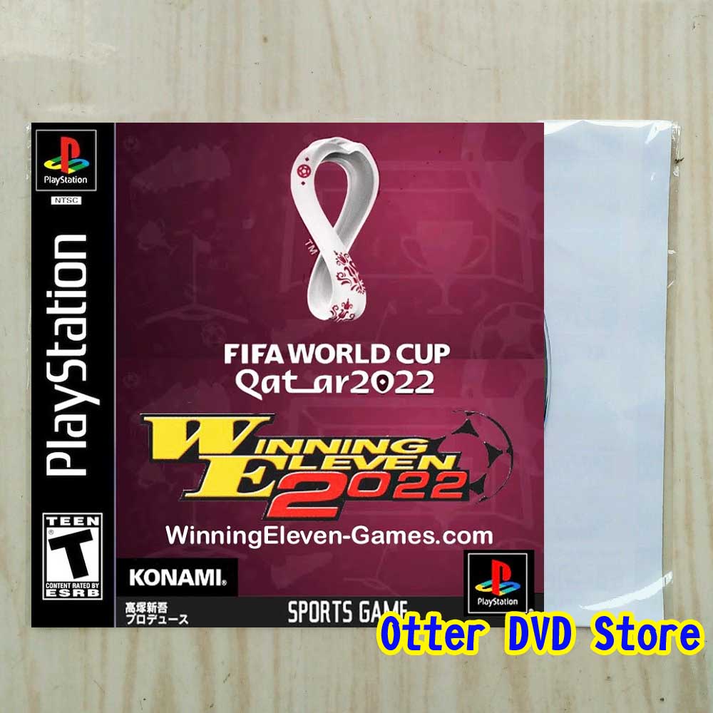 Kaset CD Game Ps1 Ps 1 Winning Eleven 2022 FIFA World Cup Qatar