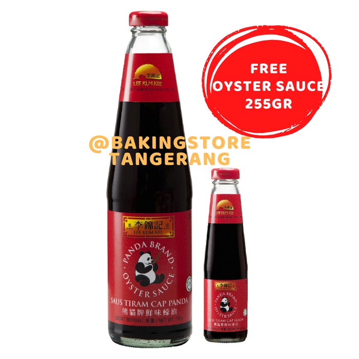 

LEE KUM KEE OYSTER SAUCE PANDA BRAND SAUS TIRAM 770 GR