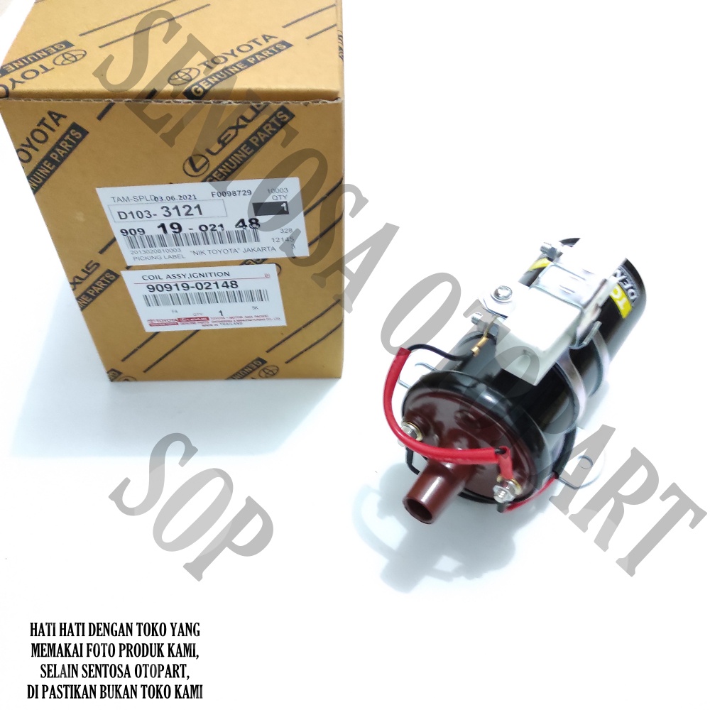 Ignition Coil Koil Panjang Long Kijang 5k 7k Super Kapsul Original