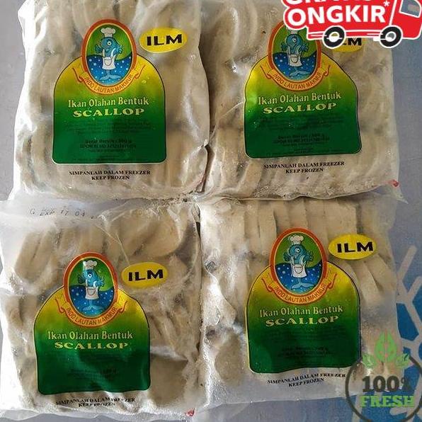 

㍼ [PASTI FRESH]SCALLOP ILM ISI 33 500g/TERMURAH ヶ