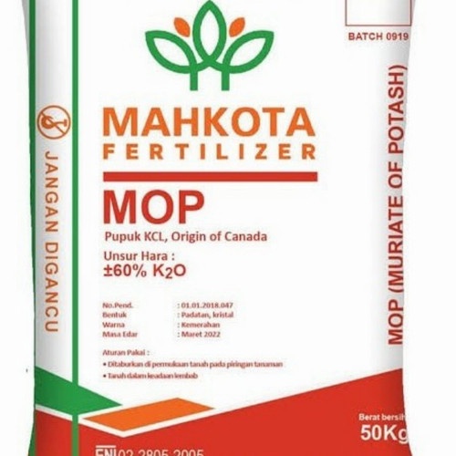 Jual Pupuk Kcl Mahkota Fertilizer Repack Isi Gram Surabaya Shopee Indonesia