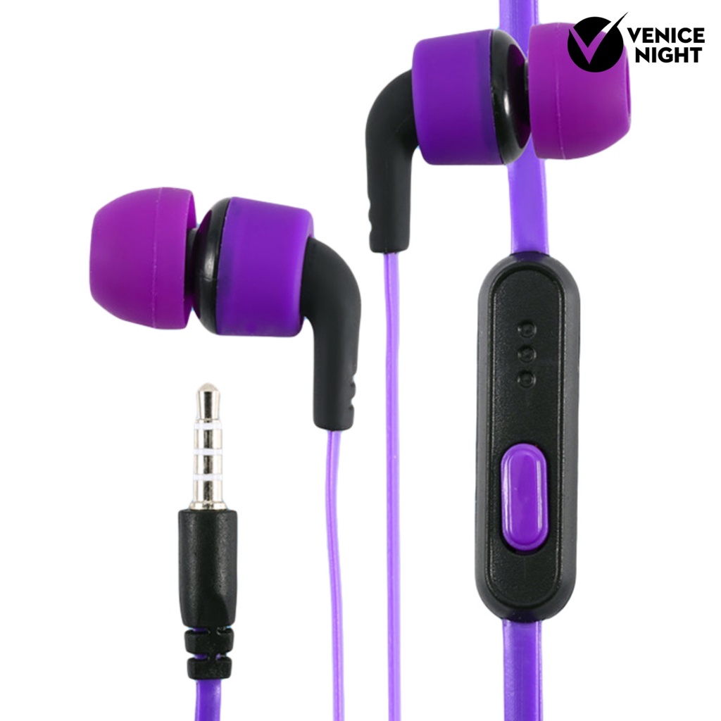 (VNEP) (Berkabel) Universal 3.5mm In-Ear Bass Stereo Earbud Earphone Headset untuk Ponsel