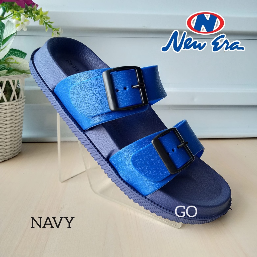 gos NEW ERA TG-E35002 Sandal New Era Selop Anak Laki Motif karet