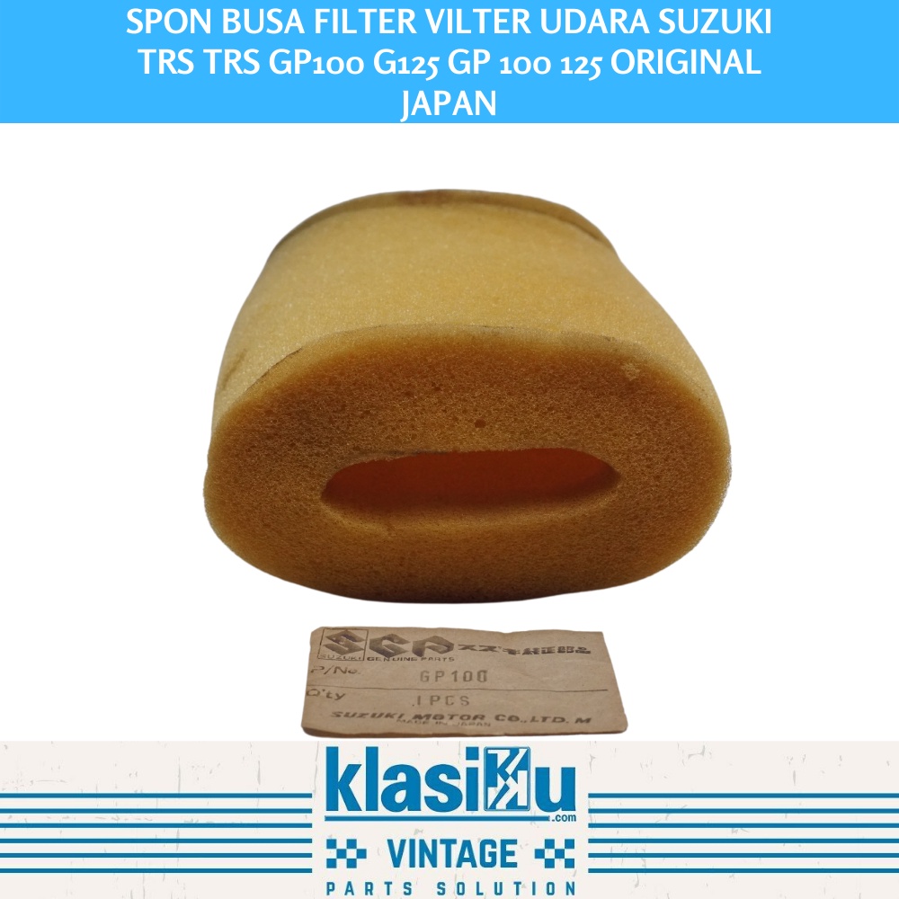 Spon Busa Filter Vilter Udara Suzuki Trs Trs Gp100 G125 Gp 100 125 Original Japan