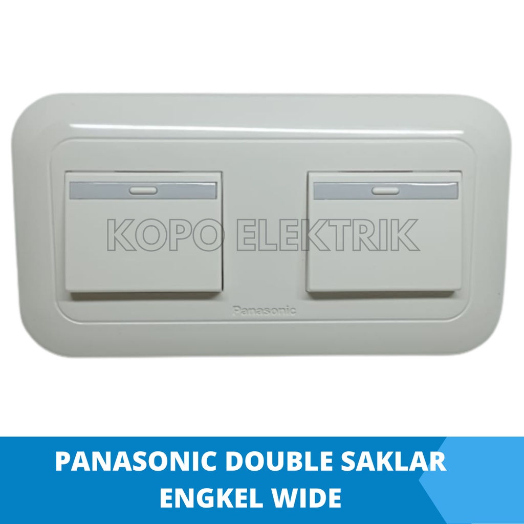 Saklar Engkel / Single Besar 2 Gang Panasonic