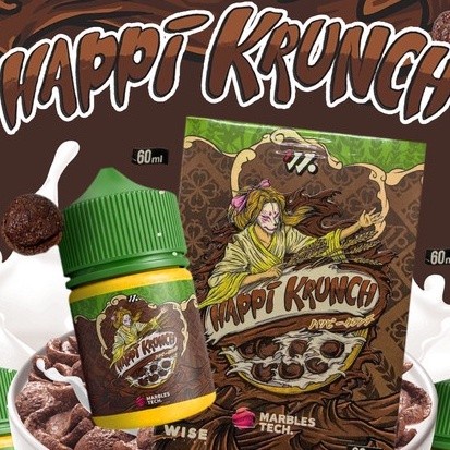 LIQUID 60ML HAPPI KRUNCH V1 CEREAL CHOCOLATE MILK