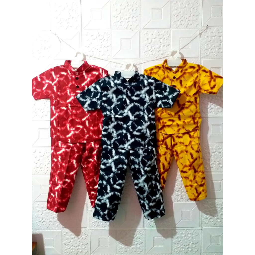 SETELAN PANJANG ANAK LAKI LAKI | PIYAMA ANAK LENGAN PANJANG | BAJU TIDUR ANAK UNTUK 2- 10 TAHUN BAHA