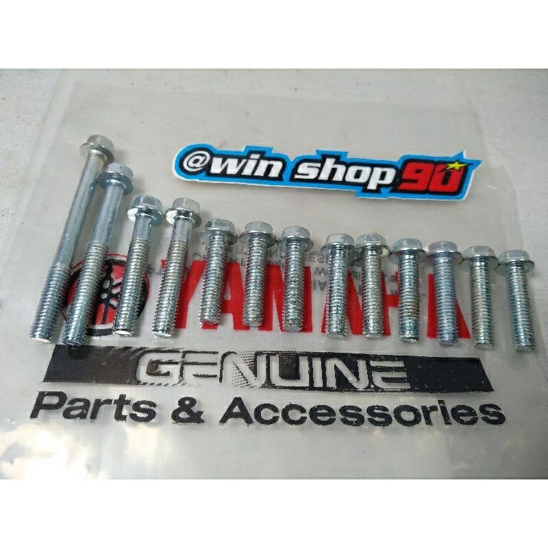 baut blok cvt / baut cover cvt YAMAHA MIO SPORTY MIO SMILE MIO SOUL KARBU 5TL ASSY