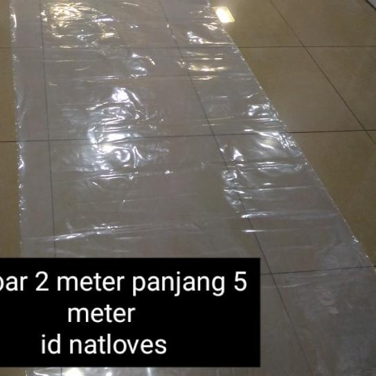 

plastik bening besar 2 meter x 5 meter - 2 m x 5 m