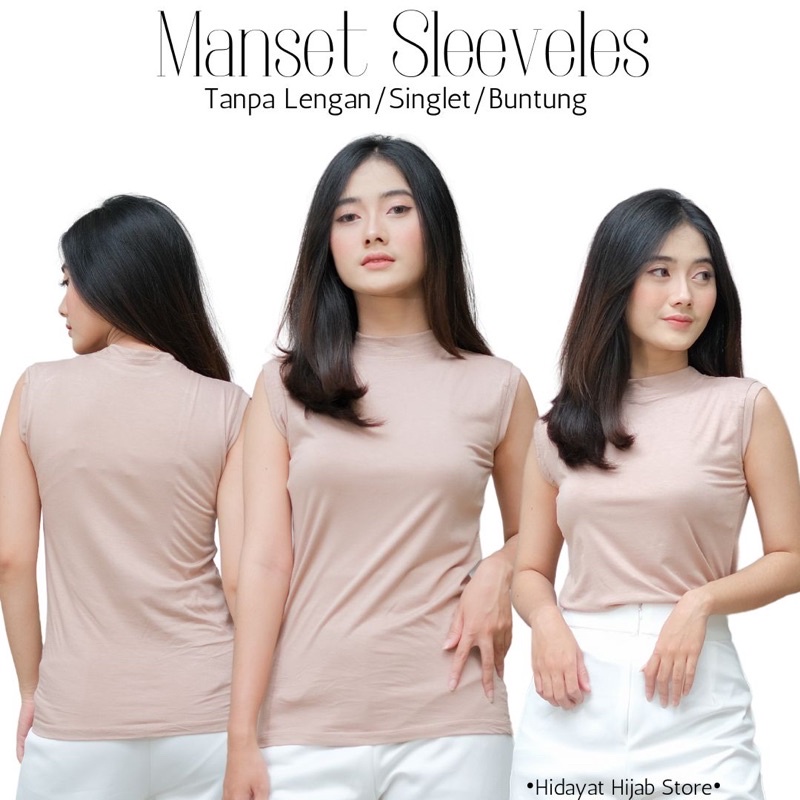 Manset Tanpa Lengan/Manset Buntung /Sleeveless/Manset Yukenzi