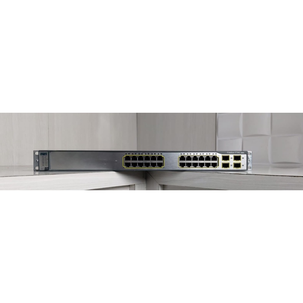 Switch Cisco Catalyst 3750G series Ws-C3750G-24TS-S1U V03