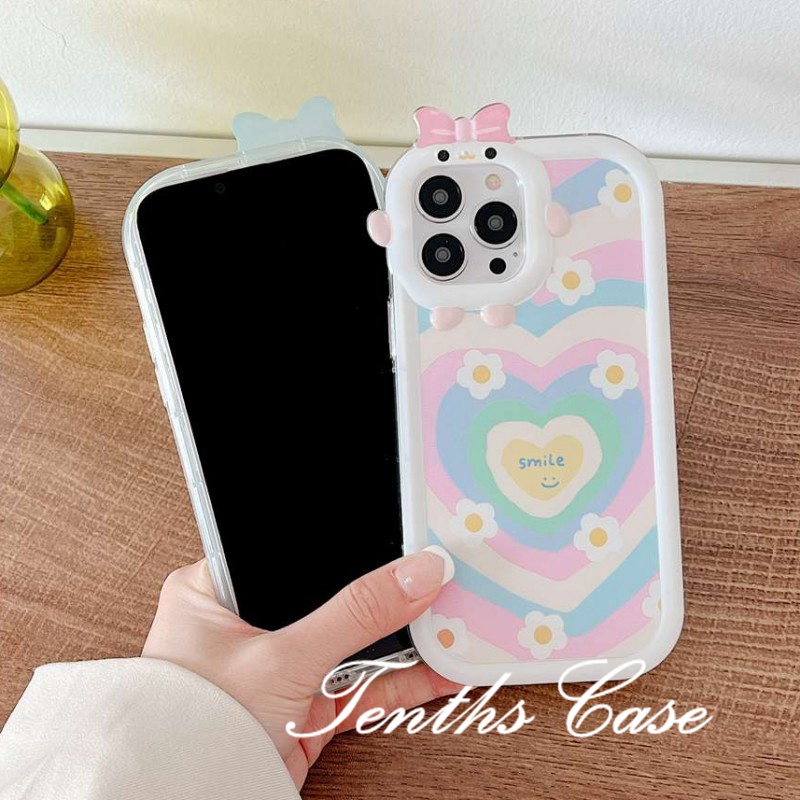 REDMI Redmi12 10C 9A 9C 9T Note12 11 Pro+10 Pro 9T Mi12 Poco M4 Pro X3 GT Krisan Gelombang Cinta Casing Ponsel Lembut Cover Pelindung