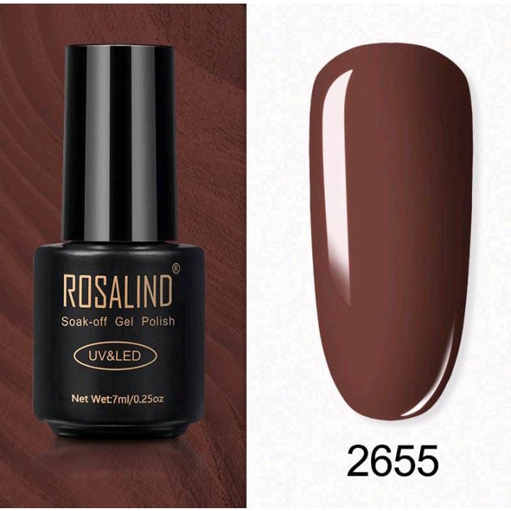 Rosalind COFFEE SERIES Gel Nail Polish UV LED / Kutek / Cat Kuku