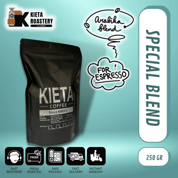 

Discount Special Espresso Blend 250gr (biji/bubuk) 100% arabika /KOPI RUBE/KOPI SLB/KOPI KAPAL