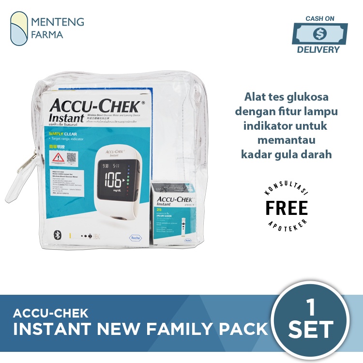 Accu-Chek Instant New Family Pack - Alat Pemantau Gula Darah