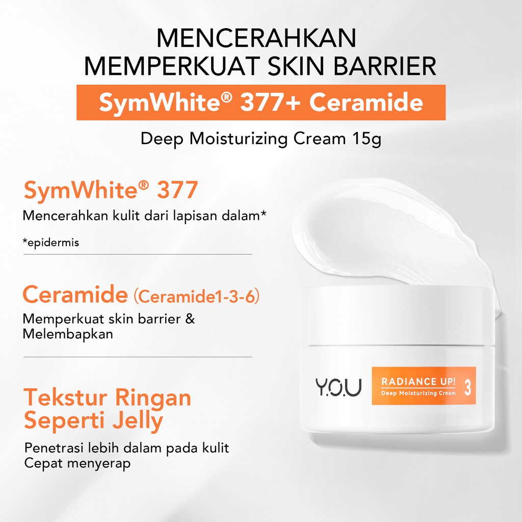 YOU 8× SymWhite 377 Radiance Up Travel Kit Exfoliating Essence + Brightening Serum + Ceramide Skin Barrier Moisturizer