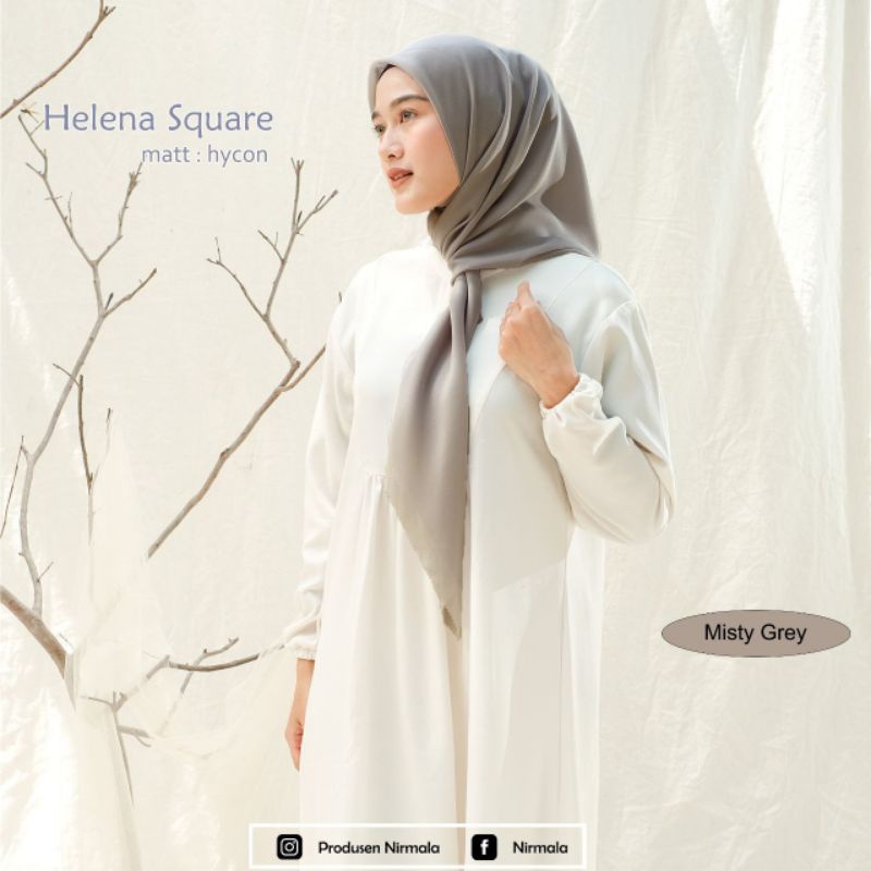 HELENA SQUARE ORIGINAL BY NIRMALA BAHAN HYCON LASERCUT SEGIEMPAT HELENA NIRMALA