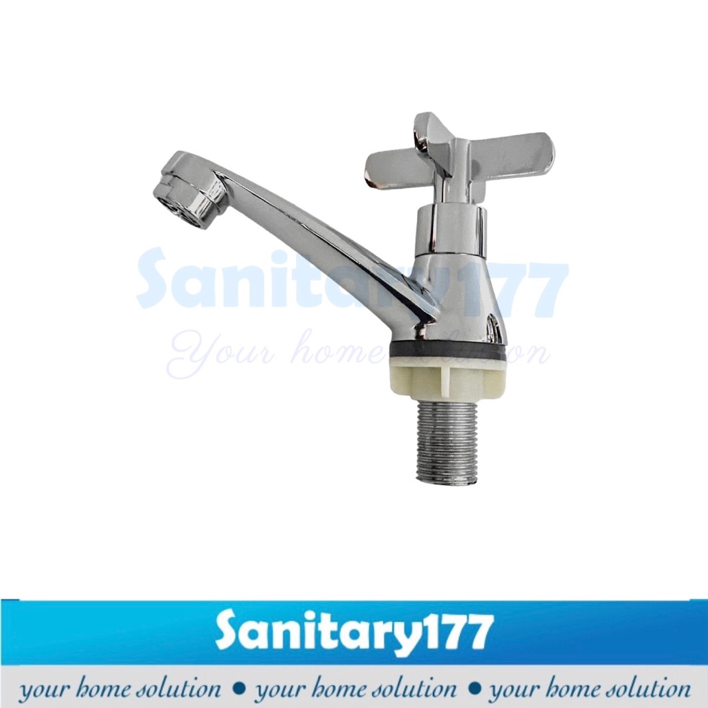 Kran air wastafel kuningan baling minimalis aug-  keran washtafel cuci tangan murah basin putar faucet sink /H6