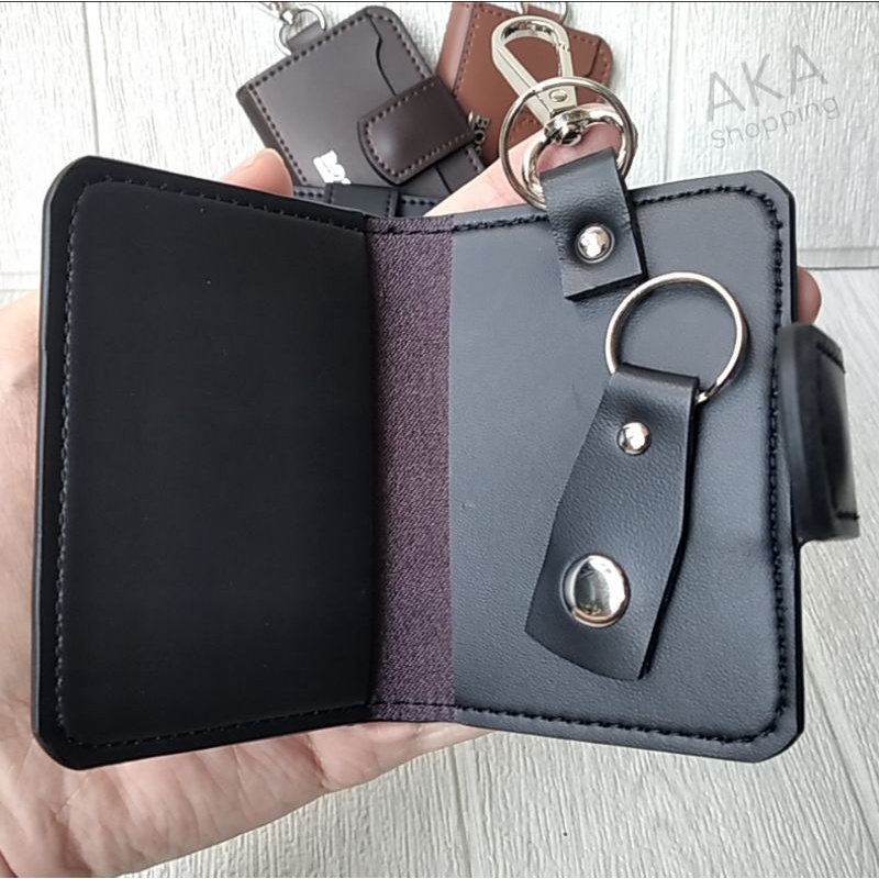 [HG BOSS02] Elegan Dompet STNK Gantungan Kunci Mobil Motor