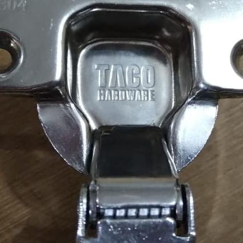 engsel sendok (Stenlis 304) engsel taco Slowmotion - Set Bengkok