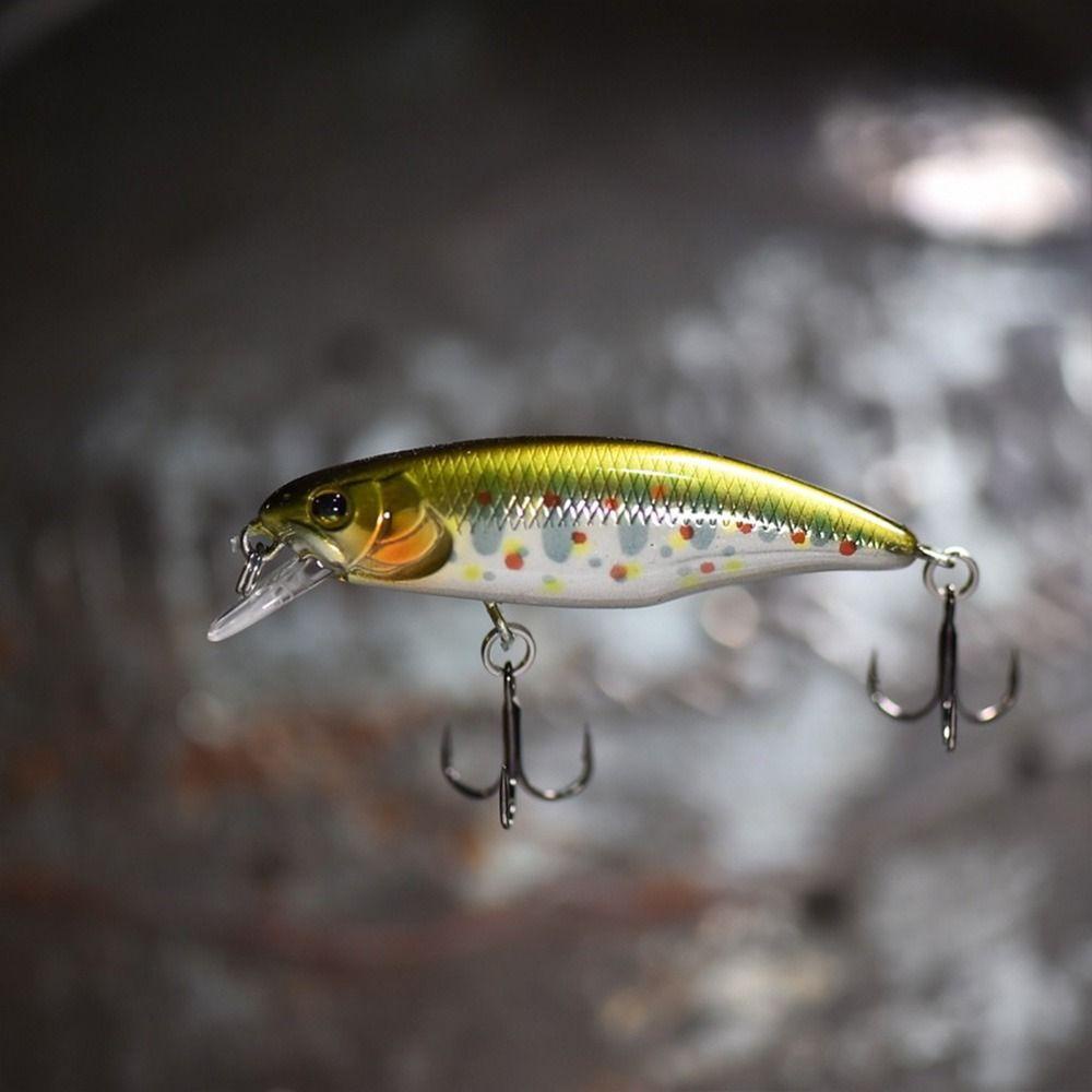 Umpan Ikan Kecil Tenggelam Atas 51mm/4.2g Tackle Striped bass Minnow Lures