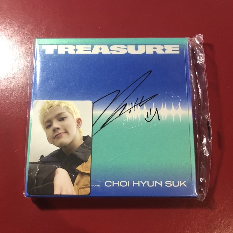 TREASURE Digipack Hyunsuk Signed YGSELECT Weverse & Ktown