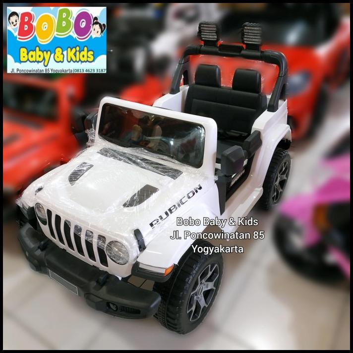 Promo Mobil Mainan Aki Jeep Rubicon 6V Mobil Aki Anak Mobilan Aki Anak Murah