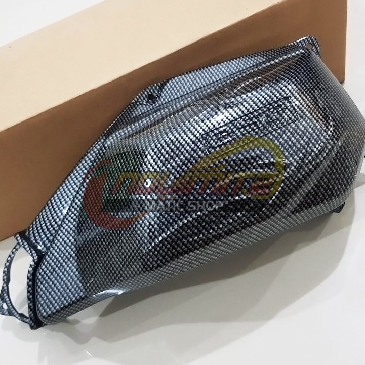 Cover Air Filter Udara NEMO Carbon Tutup Saringan Hawa Honda Vario 125 150 2018 UP