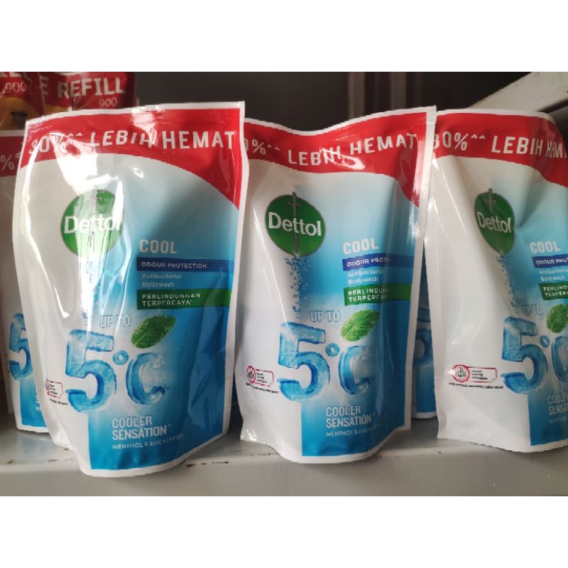 Dettol bodywash skincare kemasan random 410g