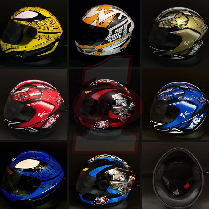 Helm Full Face Anak Scott/ helm full face anak anak cowok/ Helm Junior