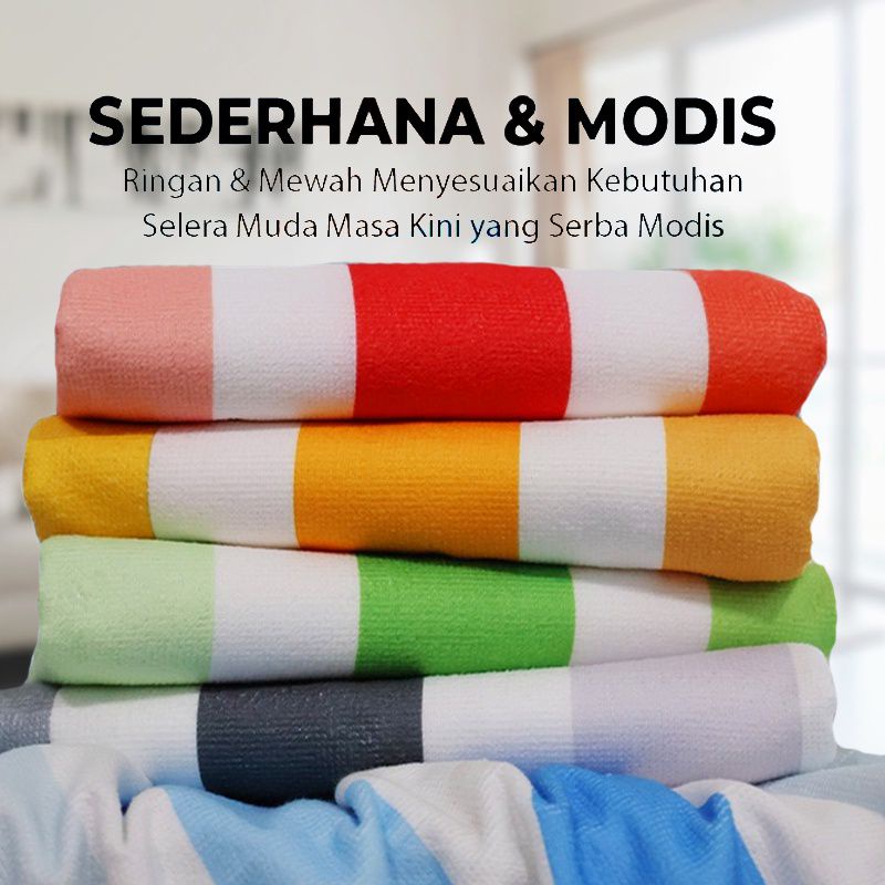 Handuk Salur || Handuk Dewasa Pollyster