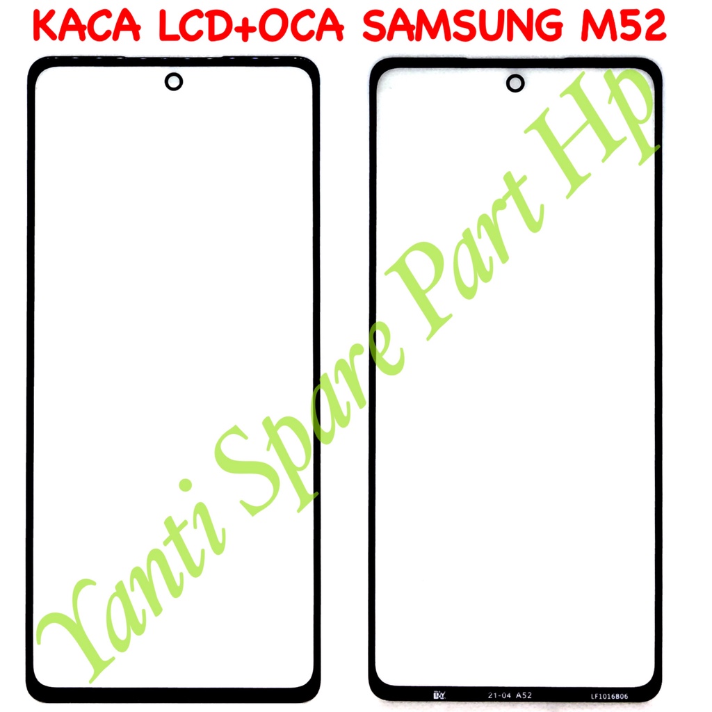 Kaca Lcd Plus Oca Samsung M52 M526 Original Terlaris New