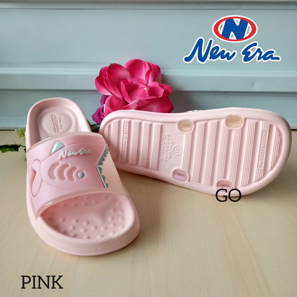 gof NEW ERA TG E 2019 Sandal Selop Anak Sendal karet Anti Slip Original