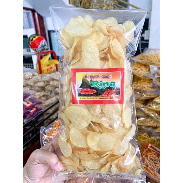 

SANJAI KERIPIK UBI KERITING BIASA(ORIGINAL) 250g KHAS MINANG