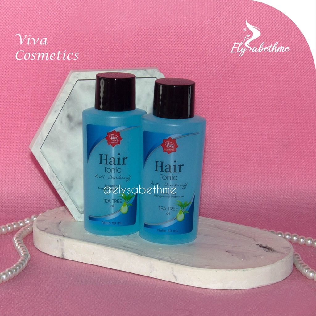 ✿ELYSABETHME✿ Viva Hair Tonic pelebat penumbuh rambut bisa untuk anak dan dewasa anti rontok dan lepek