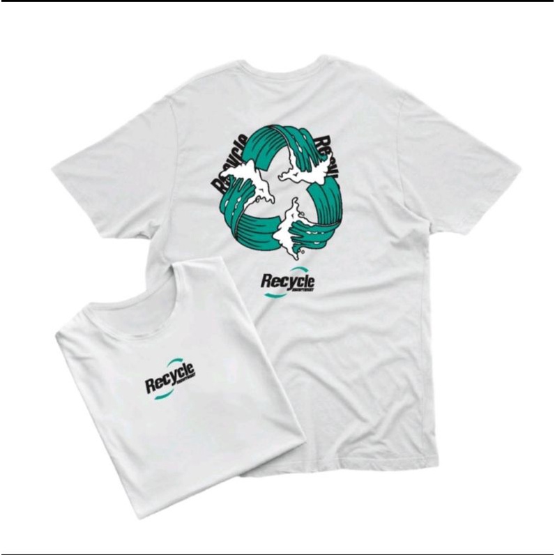 Baju Kaos Distro Murah Pria Wanita / T-shirt pria wanita Recycle jim