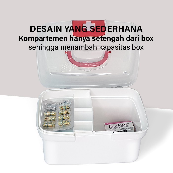 GM Bear Kotak P3K 1315 - Kotak Penyimpanan Obat