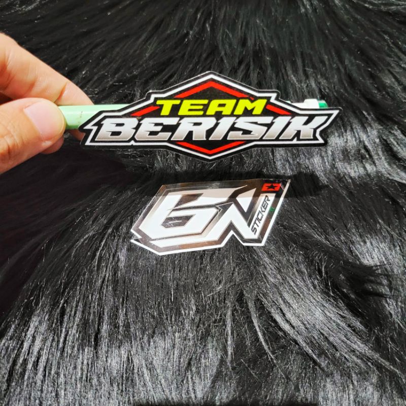 stiker viral stiker kata2 team berisik