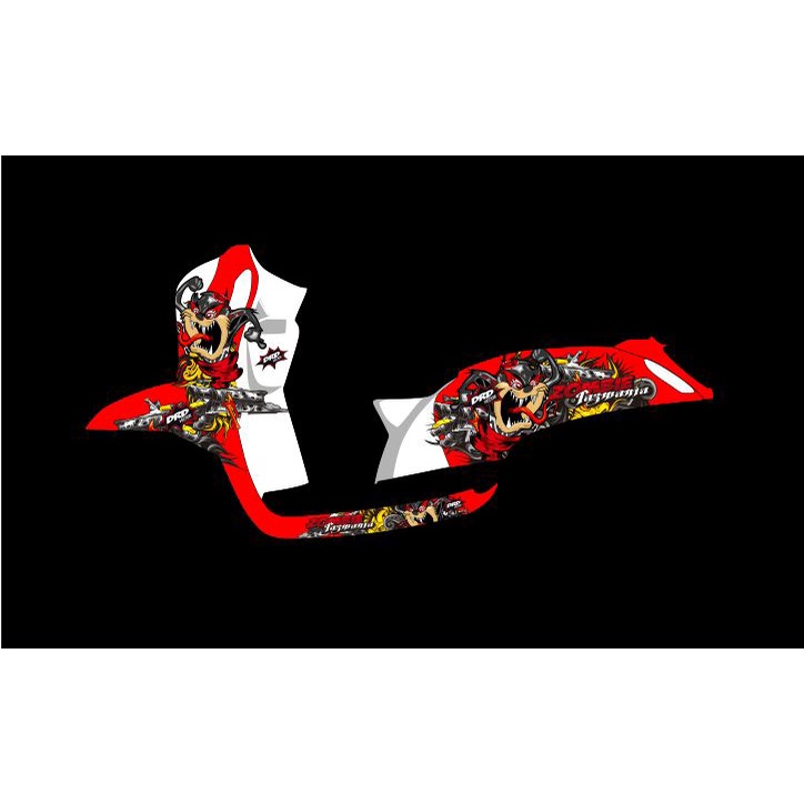 stiker scoopy - stiker scoopy new full body