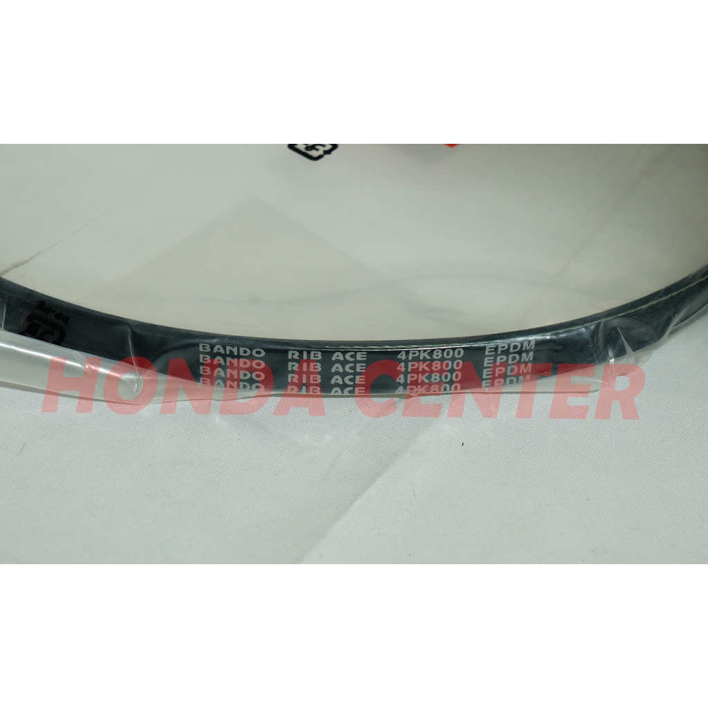 fan belt atau tali kipas fanbelt belt ting belting untuk dinamo cas amper civic ferio  city z 1996 1997 1998 1999 2000 2001 2002  4pk 800 31110-P2A-004