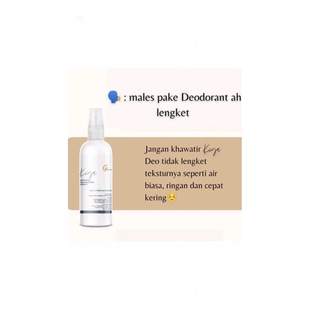 KIYA Deodorant Spray / Tawas Cair