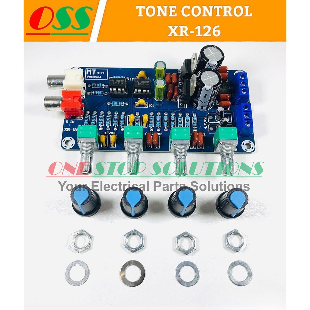 TUNE CONTROL NE5532 MT HI-FI VERSION 2.1 XR-126 HIGH QUALITY