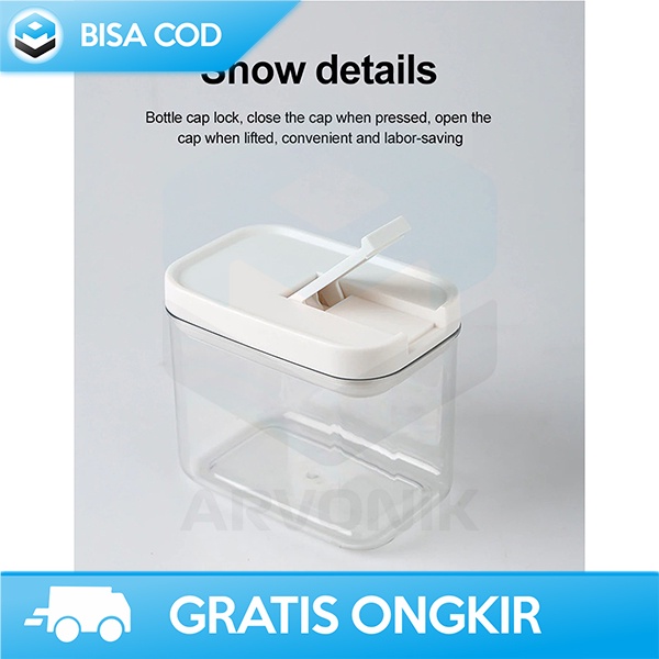 TOPLES PENYIMPANAN MAKANAN FOOD CONTAINER 800ML BAHAN BERKUALITAS