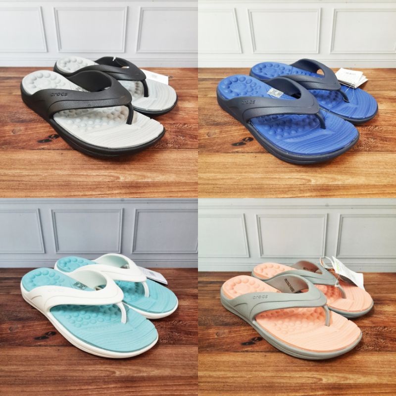 CROCS REVIVA FLIP/SANDAL CROCS/SANDAL PRIA/SANDAL WANITA/SANDAL JEPIT CROCS